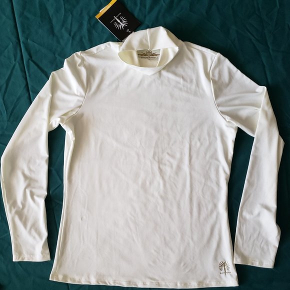 **SOLD**Snow Angel CyberSilk Base Layer Set size Medium~ Pearl - Picture 2 of 10